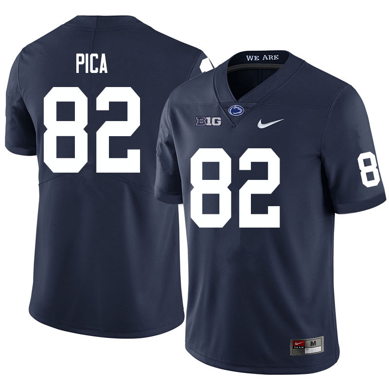 NCAA Nike Men's Penn State Nittany Lions Cameron Pica #82 College Football Authentic Navy Stitched Jersey CPF2198XI